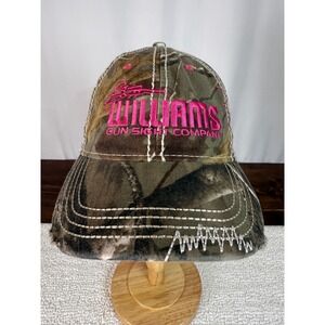 Williams Gun Sight Company Camo Pink Logo Baseball Cap Hat Hunting Outdoors‎